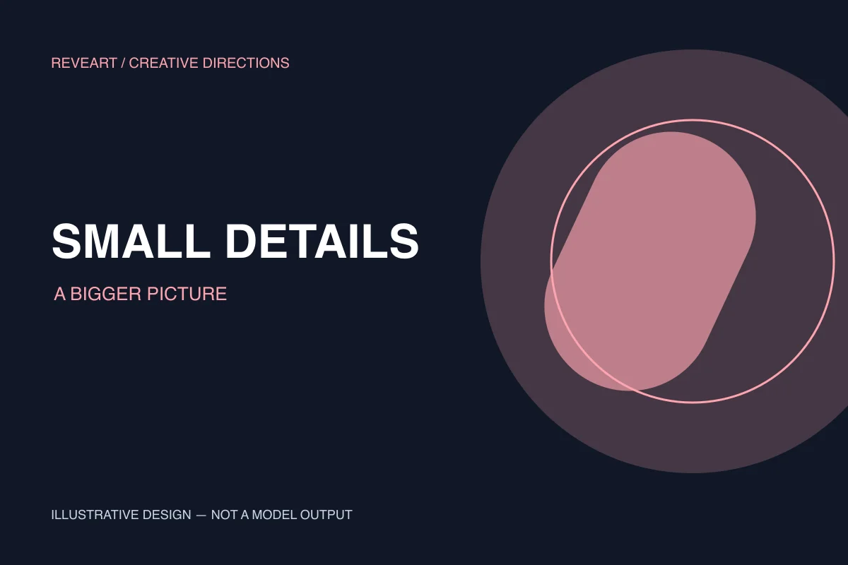Illustrative geometric composition